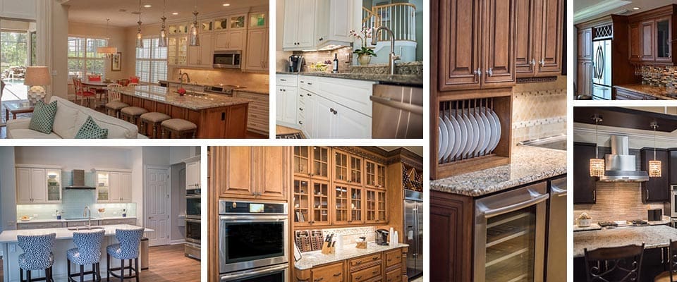 Custom Kitchen Remodelling samples in Fort Myers by Cornerstone Builders